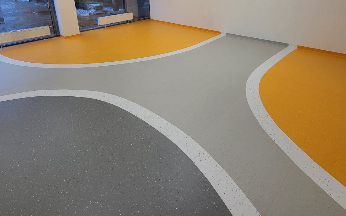 PVC ir kiliminės dangos klojimas